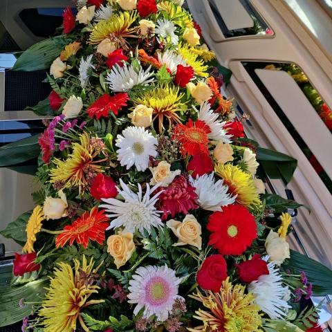 composizioni floreali funerali